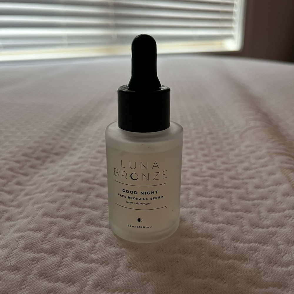 Luna bronze goodnight face tanning drops